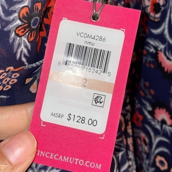 Vince Camuto Bell Sleeves Dress $128 NEW - Picture 11 of 15